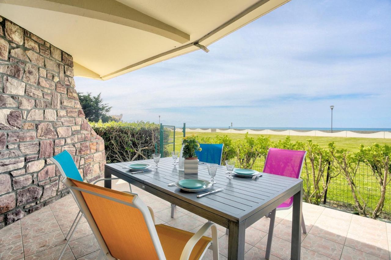 La Coquille - Appartement Vue Mer Erquy Bagian luar foto
